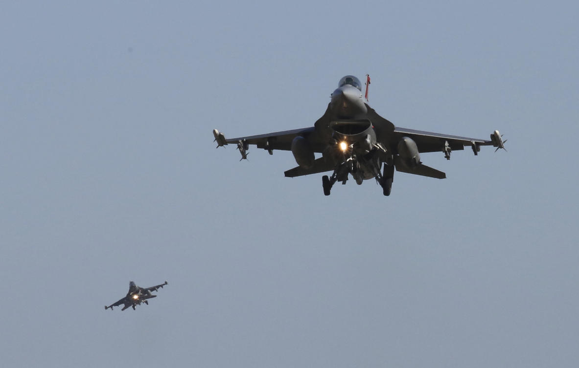 The US has once again buckled under pressure from European allies and Ukraine’s leaders and agreed to provide more sophisticated weapons to the war effort. This time it’s all about F-16 fighter jets. (AP/File)