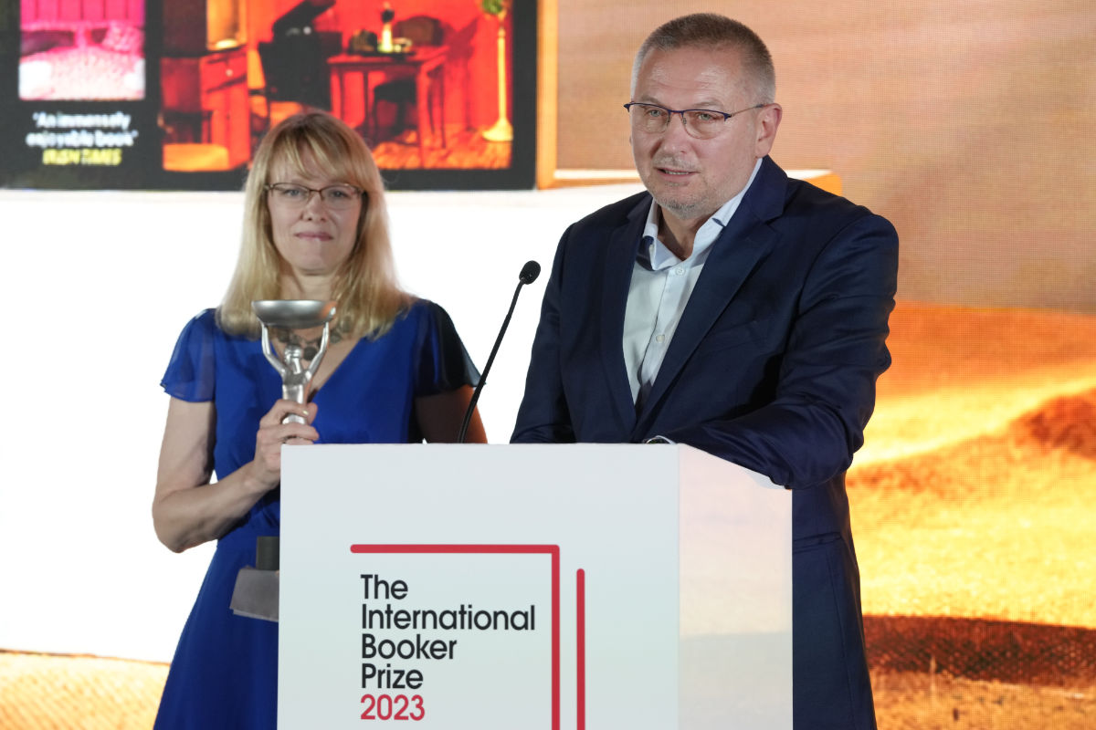 Bulgarian writer wins International Booker Prize for darkly comic memory novel