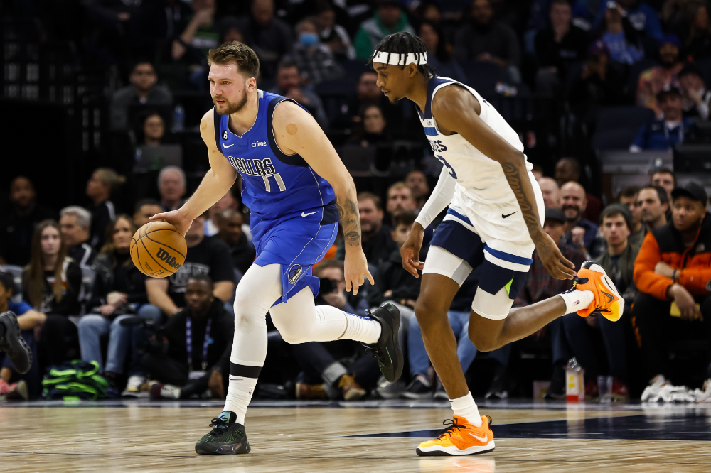 Dallas Mavericks and the Minnesota Timberwolves will play two preseason games at Yas Island’s Etihad Arena. (AFP/File)