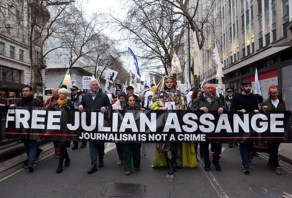 Julian Assange’s supporters say campaign for release on ‘cusp of success’