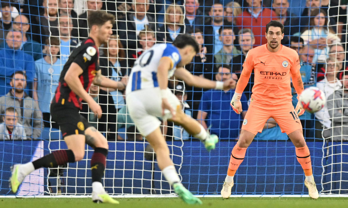 Brighton draw 1-1 with Man City to secure Europa League qualification