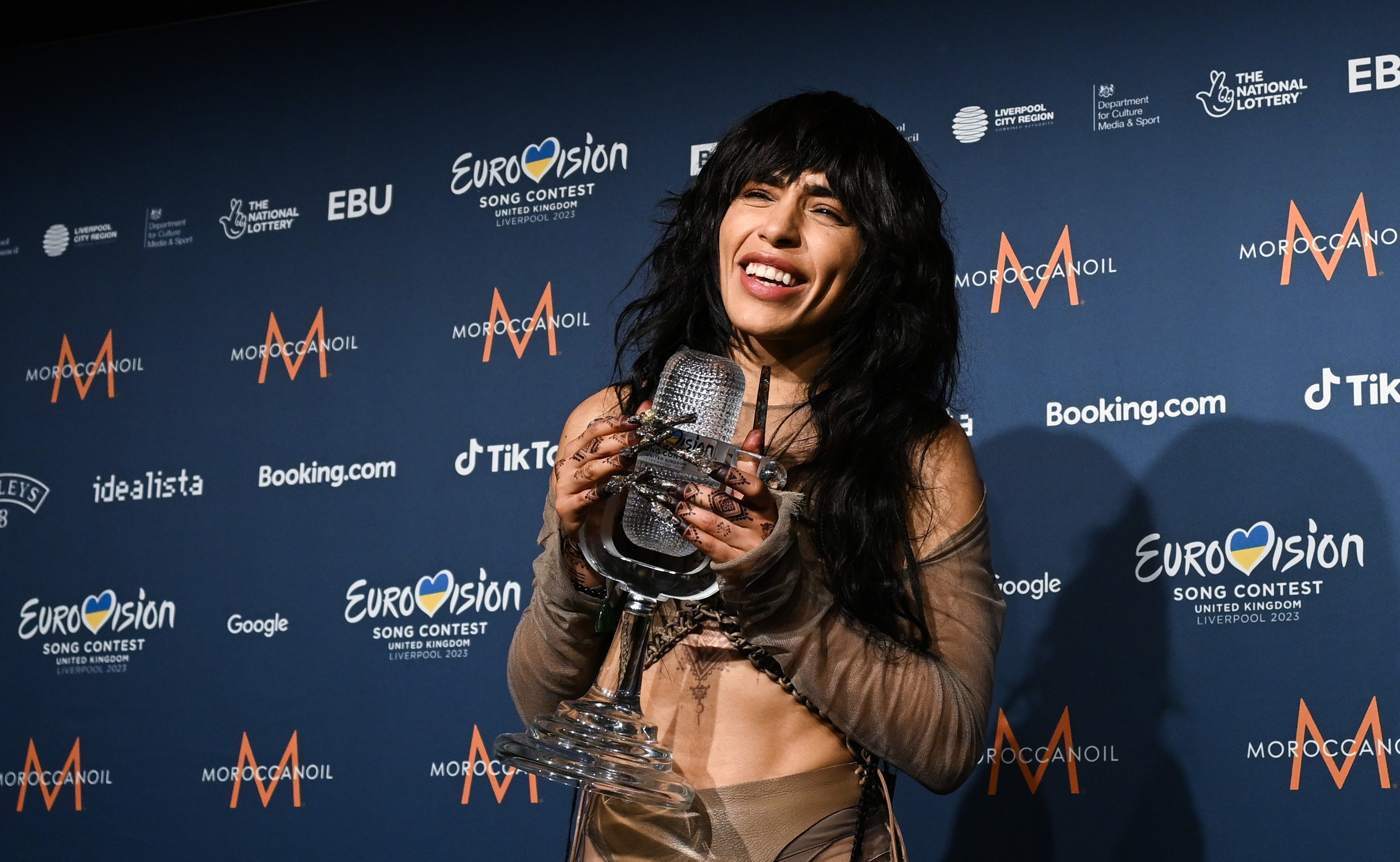 Moroccan Swedish singer-songwriter Loreen made history when she became the first woman to win the long-running Eurovision Song Contest for the second time in May. (Getty Images)