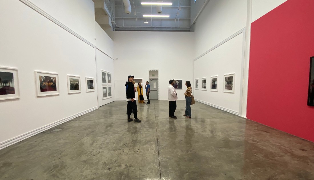 Lamya Gargash's still-life photography in the 'Isthmus' exhibition, at The Third Line in Dubai, UAE. (ANJP Photo)