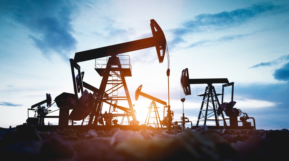 Brent crude futures were down $1.07 to $77.29 a barrel at 01:30 p.m., while US West Texas Intermediate crude fell $1.14 to $73.20. (Shutterstock)