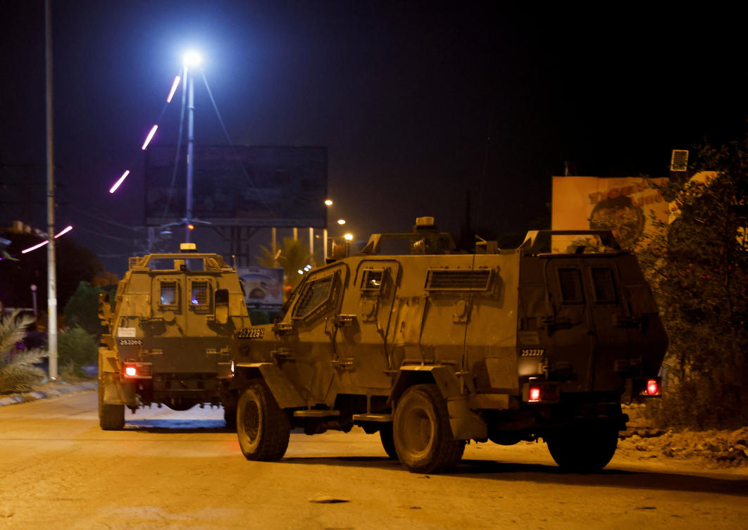 Israel has expanded near-nightly military raids throughout West Bank in response to an increase in Palestinian attacks. (Reuters)