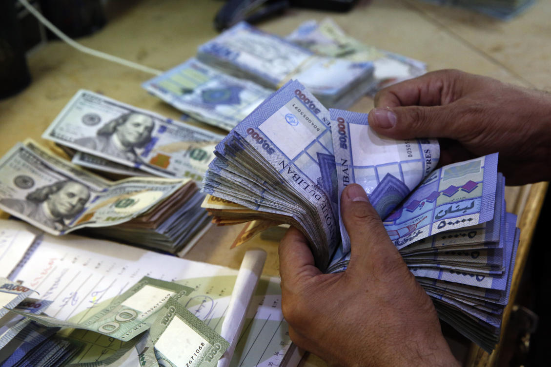 The United Nations announced it will suspend plan to begin making aid payments to Syrian refugees in crisis-wracked Lebanon in dollars, after pushback from local officials. (File/AP)