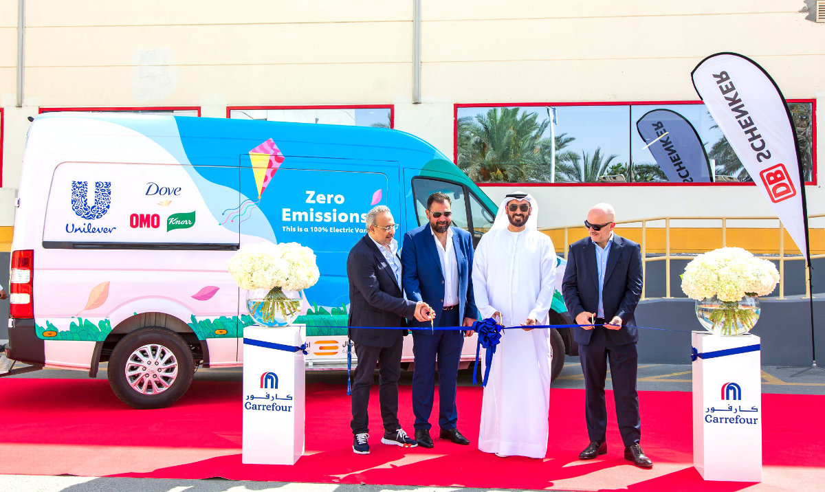 The region’s first EV van was launched in the presence of Youssef Lootah, CEO, corporate strategy and performance sector, Dubai Tourism.