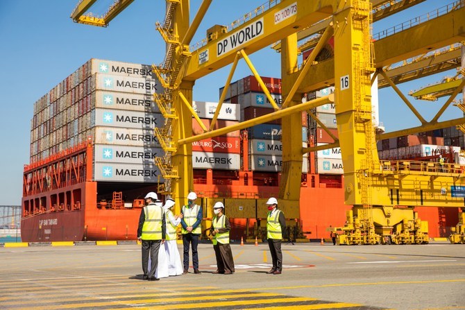 DP World operations at Jebel Ali Port in Dubai, UAE. (DP World)