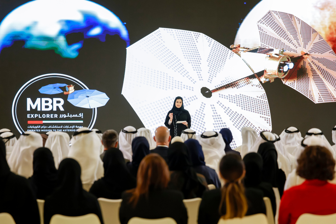 MBR Explorer is the latest space mission for the UAE, which launched its 'Hope Probe' to Mars in 2021. (WAM)