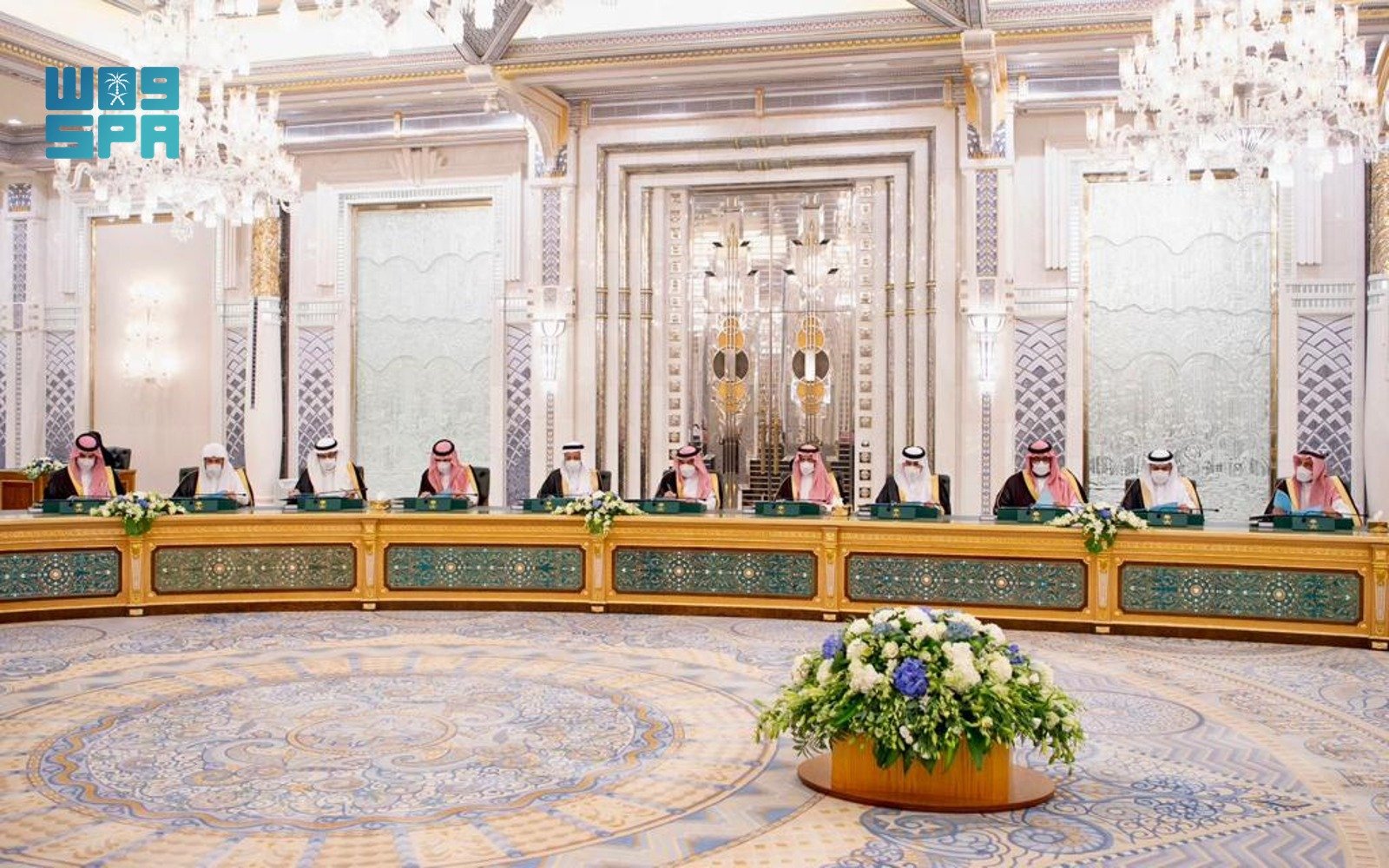 Saudi Arabia’s Cabinet holds a meeting on Tuesday. (SPA)