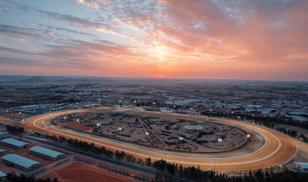 Taif’s King Khalid Racecourse will host 54 meetings during the 2023 season. (JCSA)