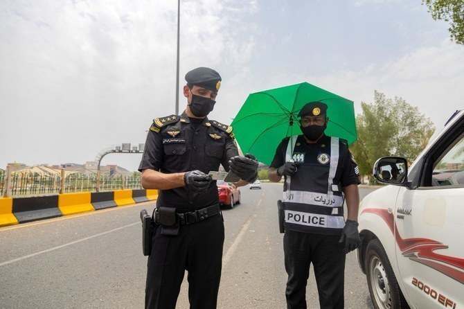 Saudi border guards. (File/AFP)