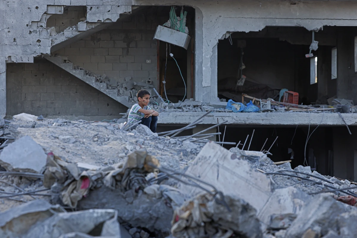The latest round of violence ended two days before Palestinians marked the 75th anniversary of the Nakba (File/AFP)