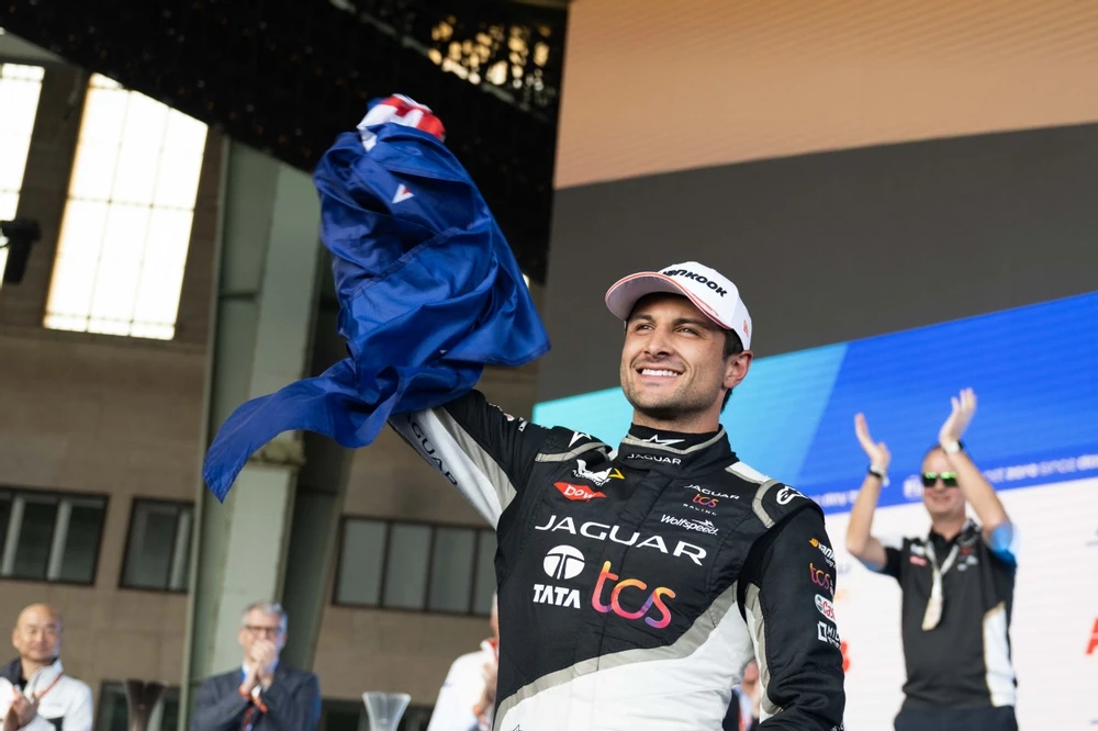 Mitch Evans secured 1-2 for Jaguar TCS Racing. supplied