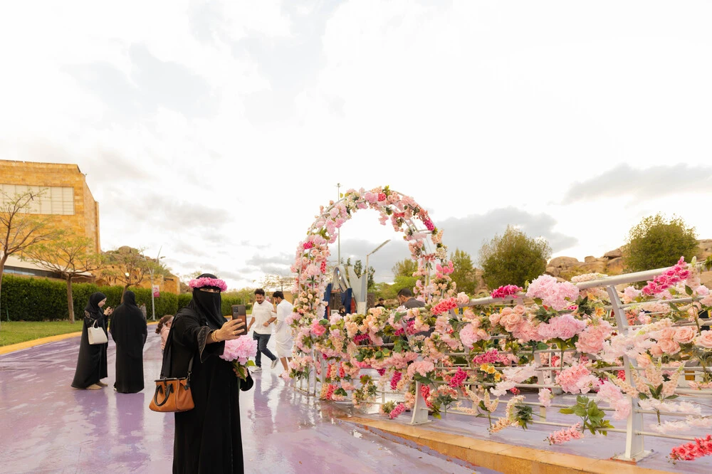 Known locally as the “City of Roses,” each year, Taif bursts into bloom with thousands of soft pink, fragrant roses. The Taif Rose Festival is held in celebration of this harvest and is currently taking place until May 5, 2023. (Supplied)