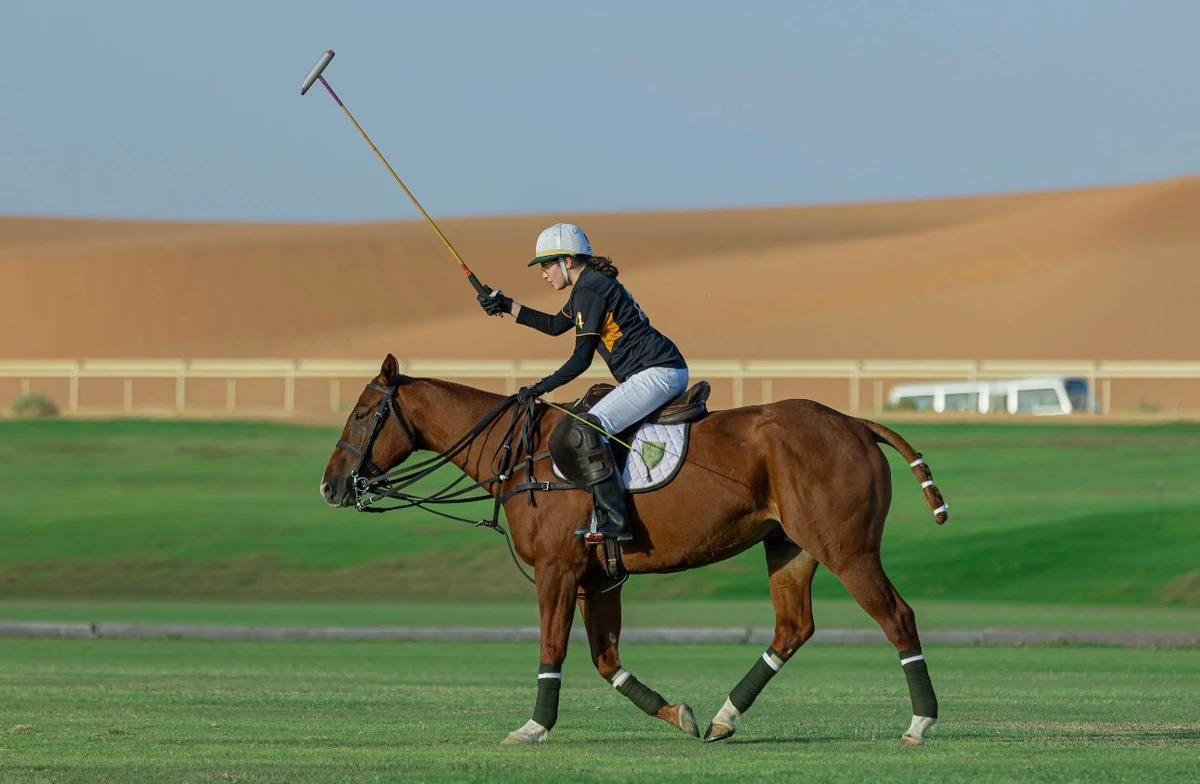 The first-ever women’s polo tournament in the Kingdom will take place in November at Al-Ittihad Academy Stadiums at the Nofa Equestrian Club Resort, near Riyadh. (Supplied)