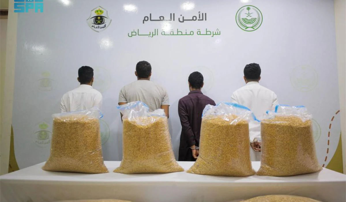 Those detained included three residents of Egyptian, Syrian and Bangladeshi nationality, two residents of Yemeni nationality and two Saudi citizens. (SPA)