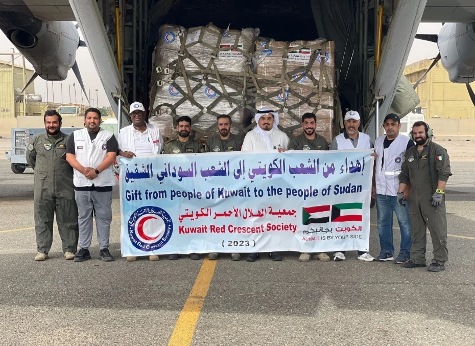 Kuwait dispatches 6th aid plane to Sudan