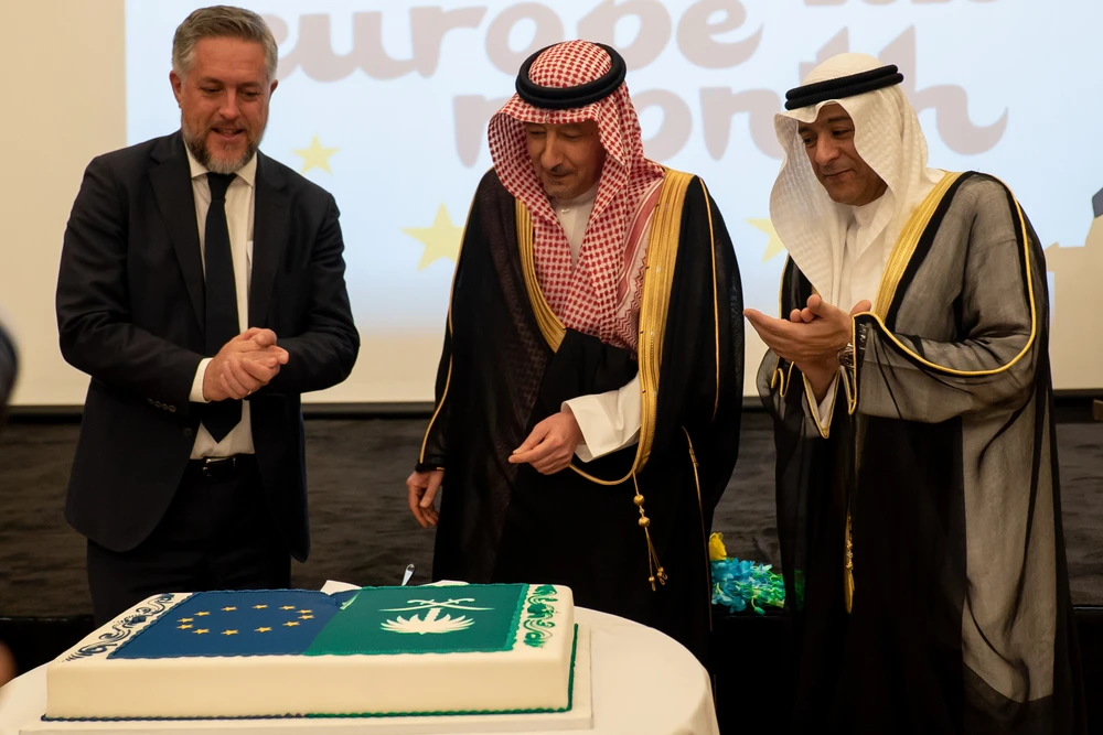 EU delegation celebrate Europe Month in Riyadh. (AN/Huda Bashatah)