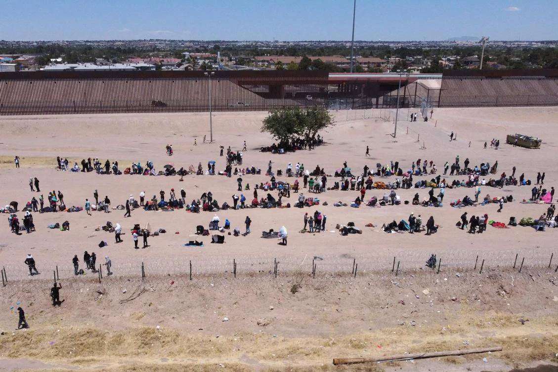 The so-called Title 42 order presumes most migrants are ineligible for asylum if they passed through other nations without first seeking protection elsewhere, or if they failed to use legal pathways for US entry. (AFP)
