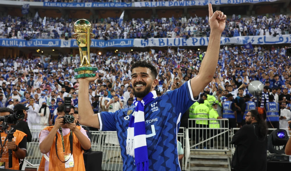 Abdullah Al-Mayouf played a huge part in the Riyadh giants’ 7-6 triumph on penalties. (Al-Hilal)