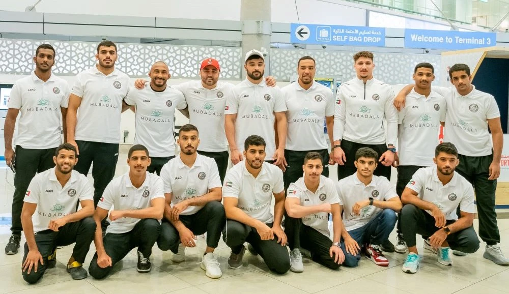 The UAE national jiu-jitsu team is taking part in the 2023 Thailand Open Grand Prix. (UAEJJF)