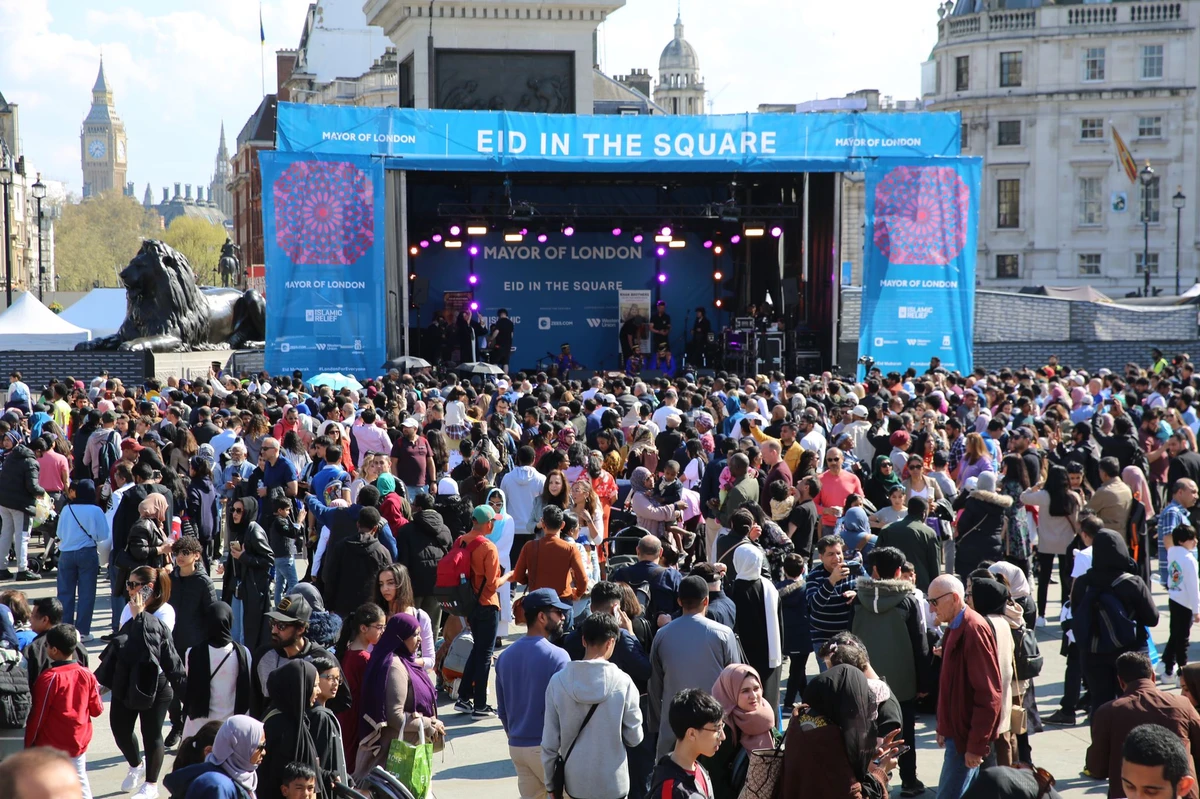 Thousands attend UK’s largest annual Eid celebrations in London
