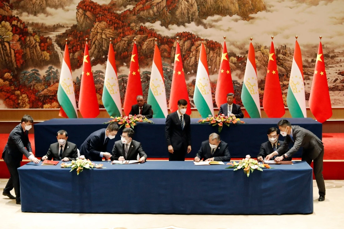 The agreement was signed on the sidelines of the ongoing China-Central Asia Summit in Xian. (AFP)