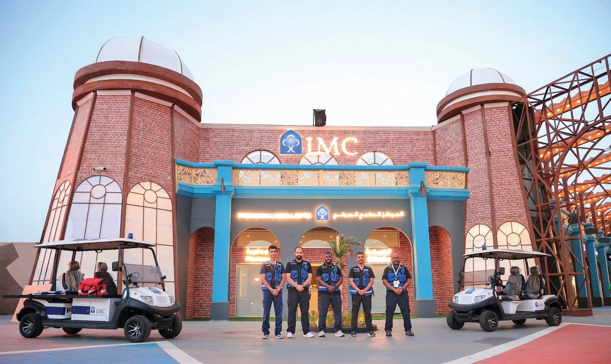 City Walk witnessed the widespread deployment of IMC medical teams that were carefully stationed in and around the venue and within close proximity to visitors.