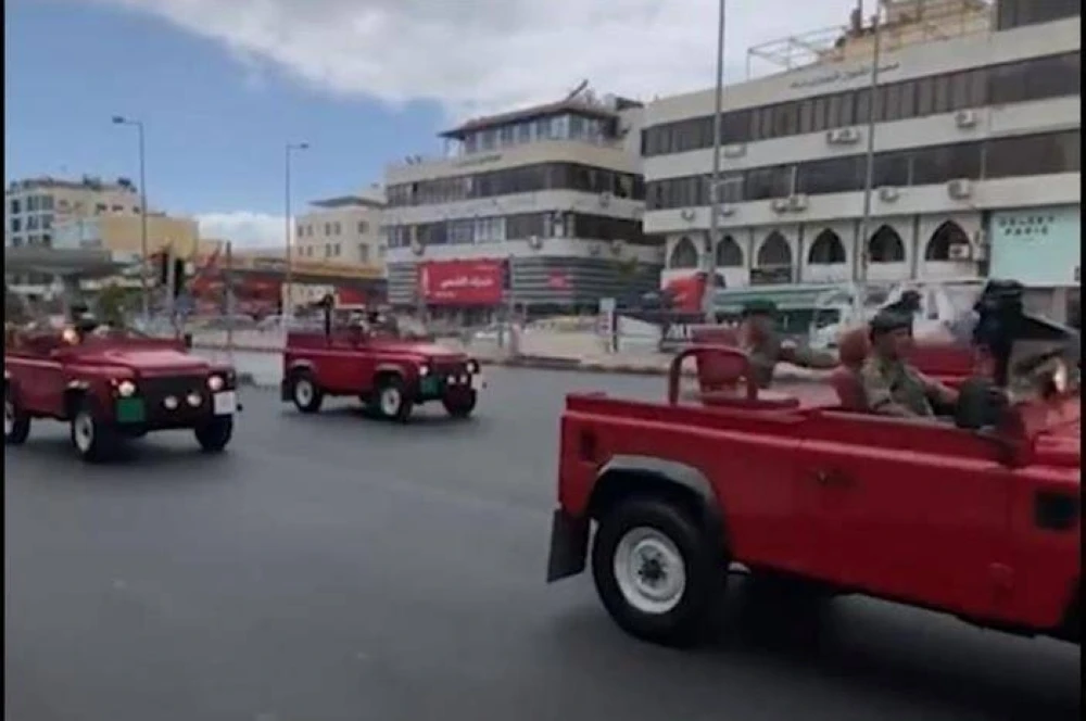 Jordanian security forces this week performed a rehearsal run for the royal convoy ahead of the June 1 marriage between Crown Prince Hussein bin Abullah II and Saudi Arabia’s Rajwa Al-Saif. (Al Rai)
