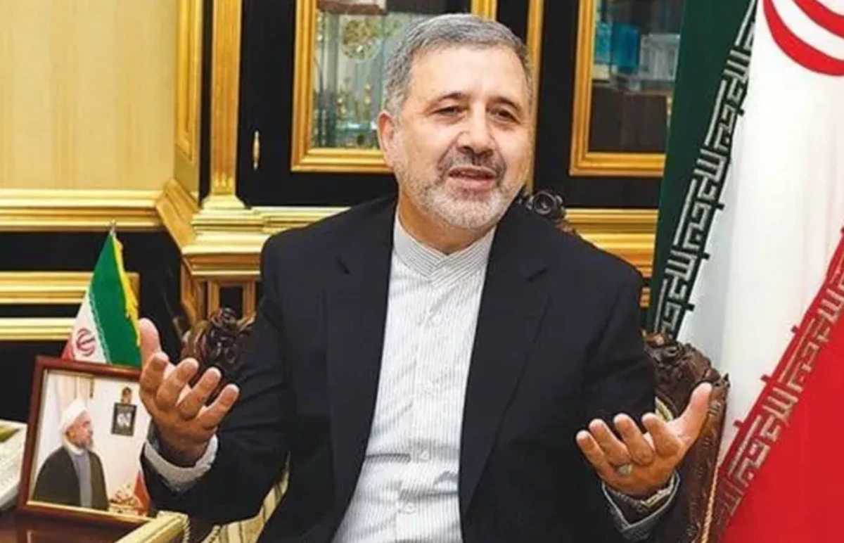 Alireza Enayati was Iran’s ambassador to Kuwait between 2014 to 2019 and will be the next envoy to Riyadh. (Screenshot/Twitter)