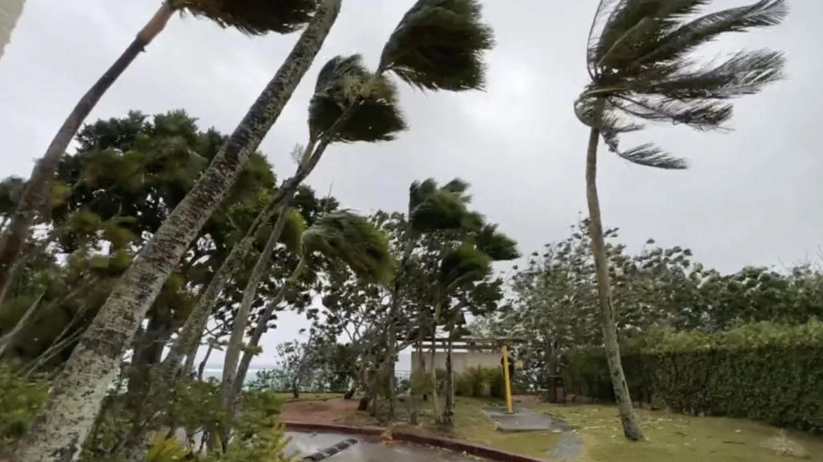 Typhoon Mawar pounds Guam with destructive winds
