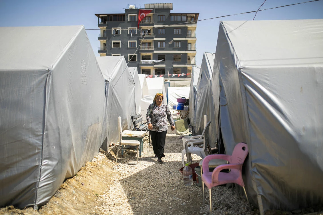 Millions across the earthquake-ravaged Antakya region defied expectation and voted for Recep Tayyip Erdogan, who has ruled Turkiye for two decades. (AP)