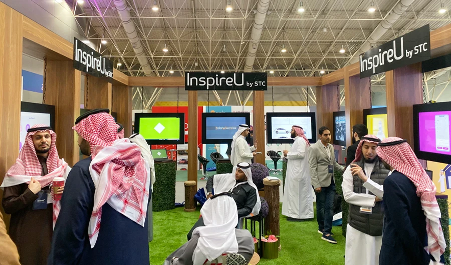 The InspireU accelerator has supported over 90 digital projects in various domains, with investments and financial transactions hitting a market value of SR12 billion. (File)