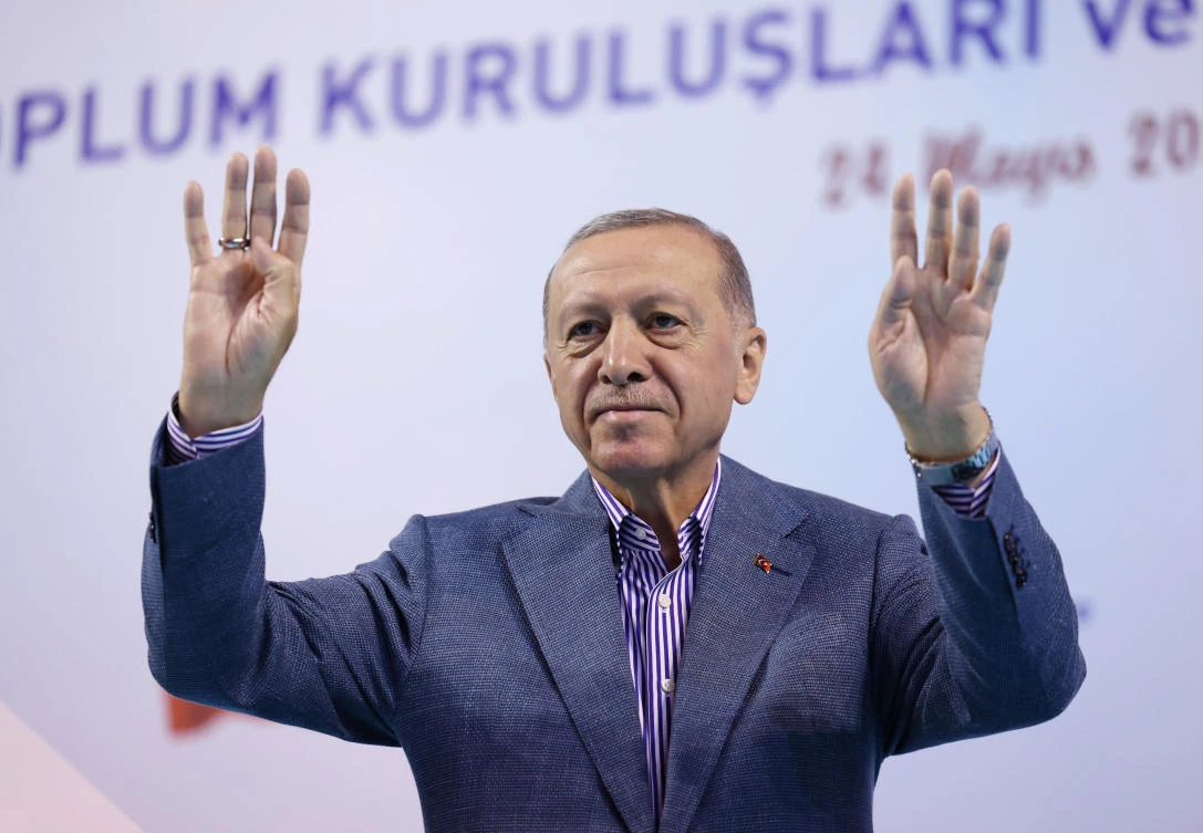 Turkish President Recep Tayyip Erdogan won Sunday’s historic runoff election to extend his two-decade rule. (AFP)