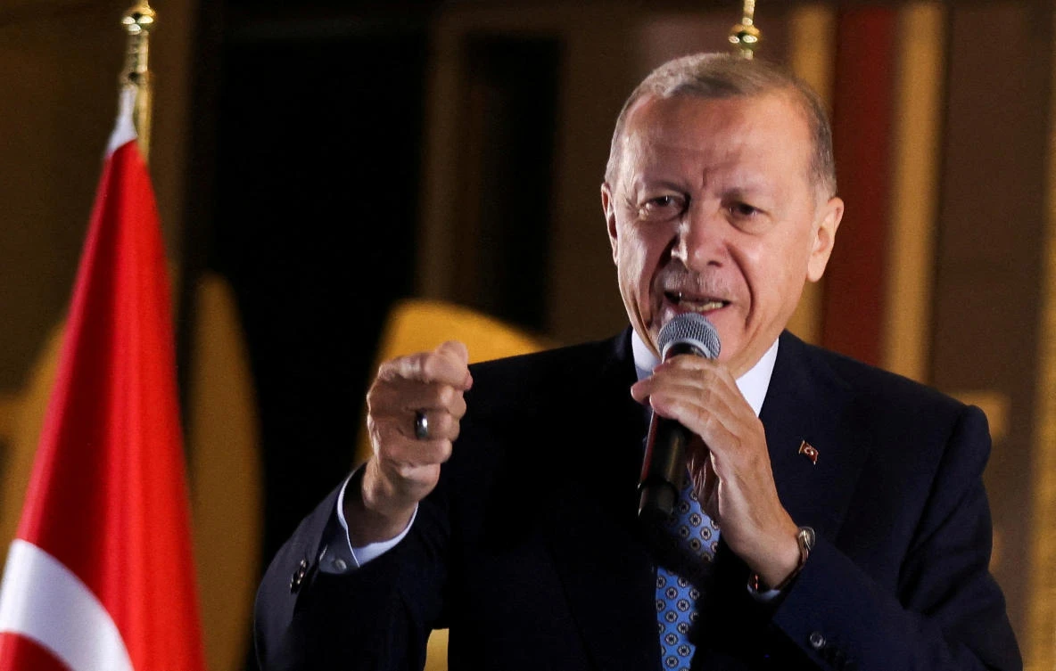Erdogan secured more than 52 percent of the vote in Sunday’s presidential runoff. (REUTERS)