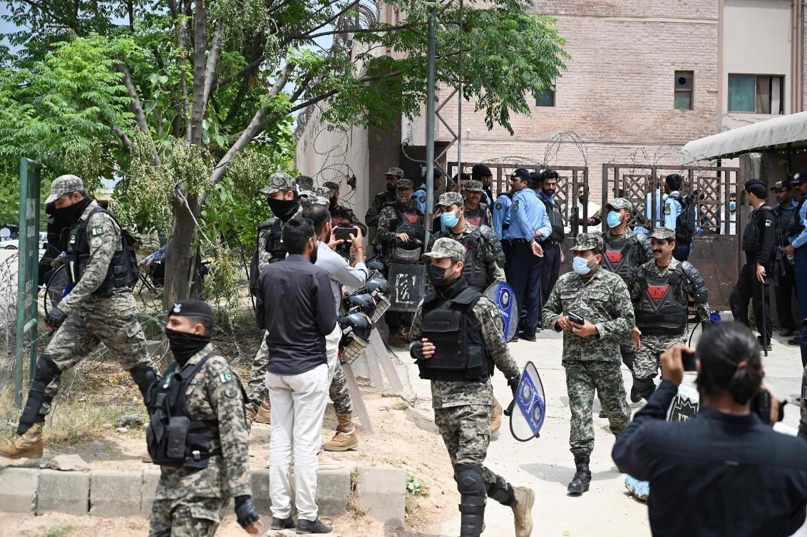 No one had claimed responsibility for Sami Abrahim’s abduction, but it is widely believed that he was held by Pakistan’s security agencies, which are notorious for abducting, harassing and torturing journalists. (AFP)