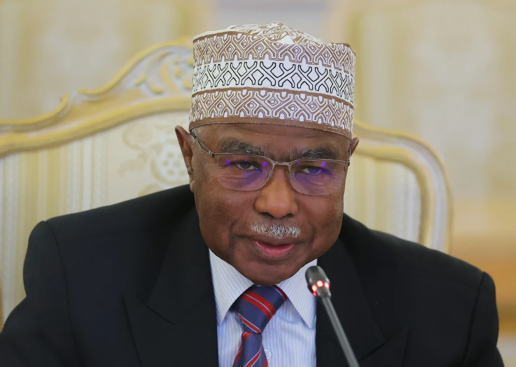 Secretary-General of the Organisation of Islamic Cooperation (OIC) Hissein Brahim Taha. (File/AFP)