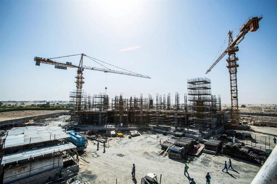 According to a report issued by the US-Saudi Business Council recently, contract values in the Kingdom’s construction sector reached SR71.5 million during the fourth quarter of 2022, accounting for 37 percent of the total contracts awarded last year. File