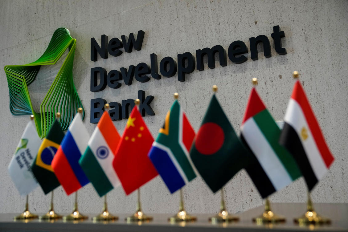 Discussions of BRICS’ New Development Bank, which stopped funding projects in Russia to comply with sanctions, are expected on Thursday. (Reuters)