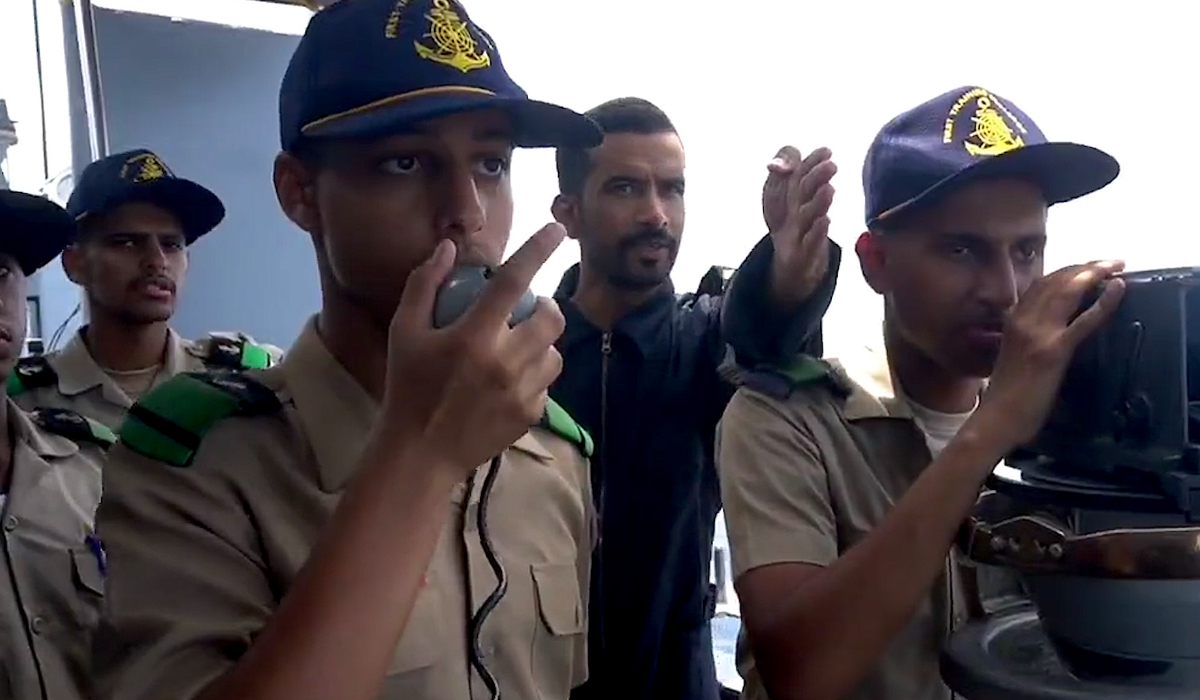 Indian navy chief welcomes Saudi cadets during first joint training