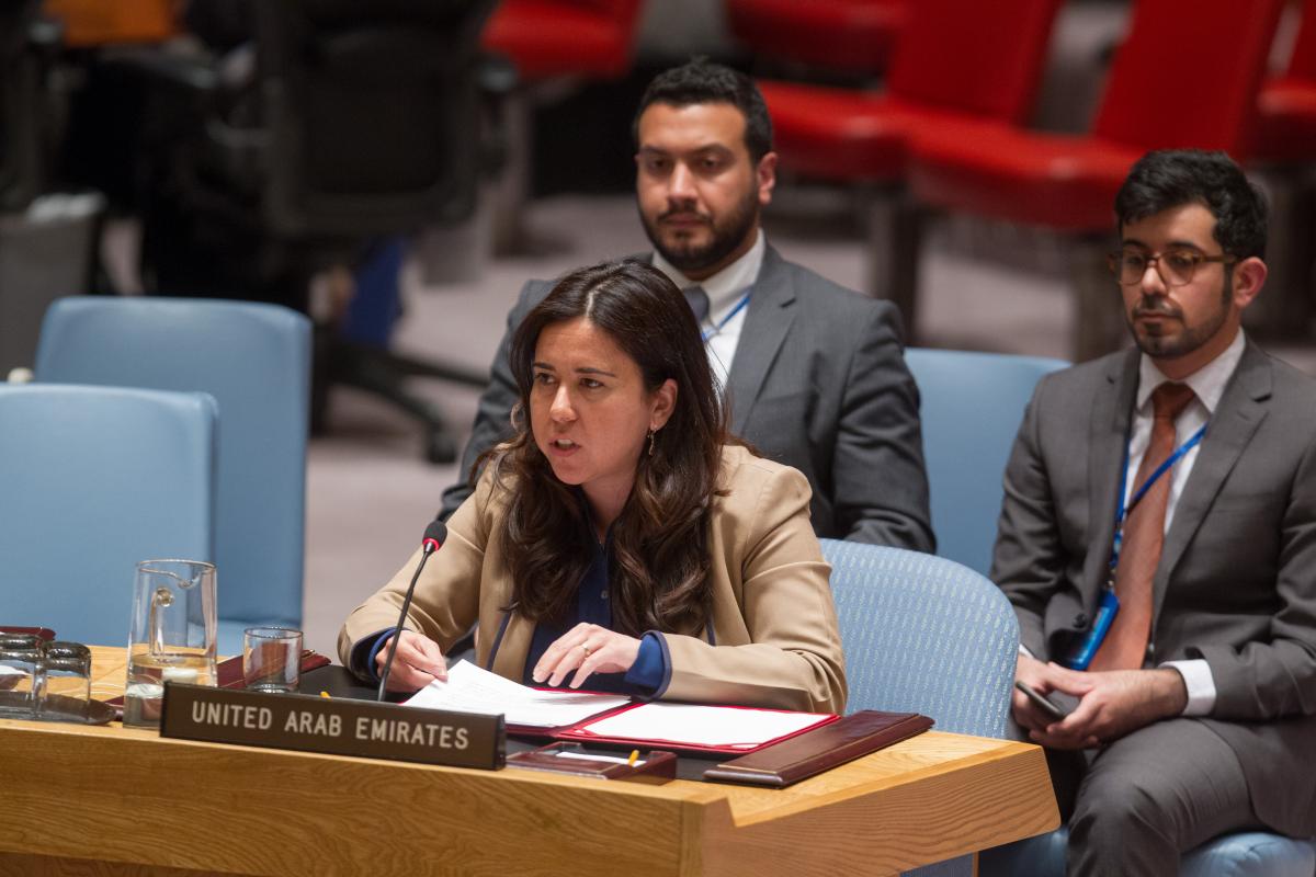 UAE’s UN ambassador assumed the presidency of the 15-member body for the second time in the country’s two-year tenure. (Permanent Mission of the United Arab Emirates to the United Nations)