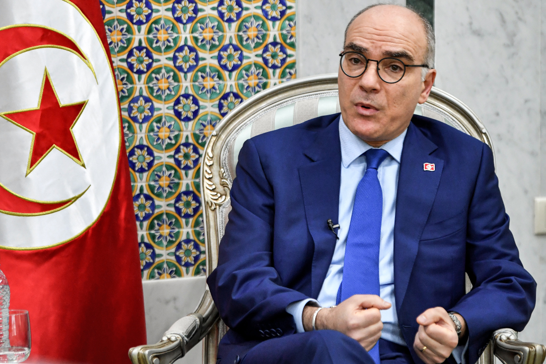 Tunisia’s foreign minister Nabil Ammar thanked Italy for efforts to explain Tunisia’s viewpoint regarding negotiations for IMF loan of nearly $1.9 billion. (File/AFP)