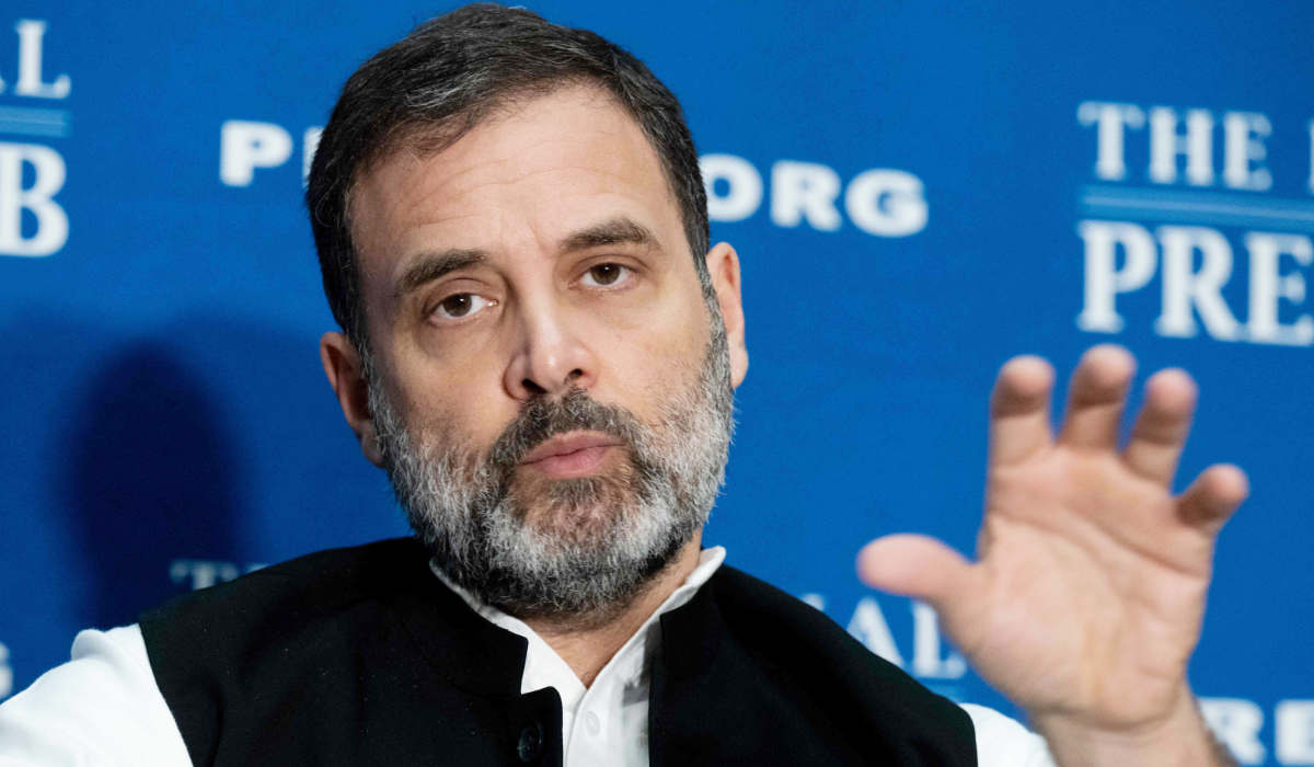 Indian opposition leader Rahul Gandhi calls on US audience to stand up for ‘modern India’