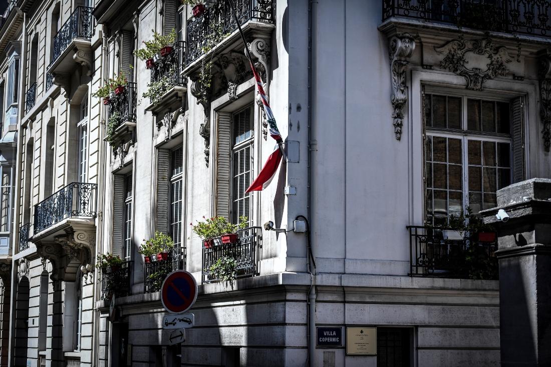 The ambassador, Rami Adwan, is being investigated in France. (AFP)