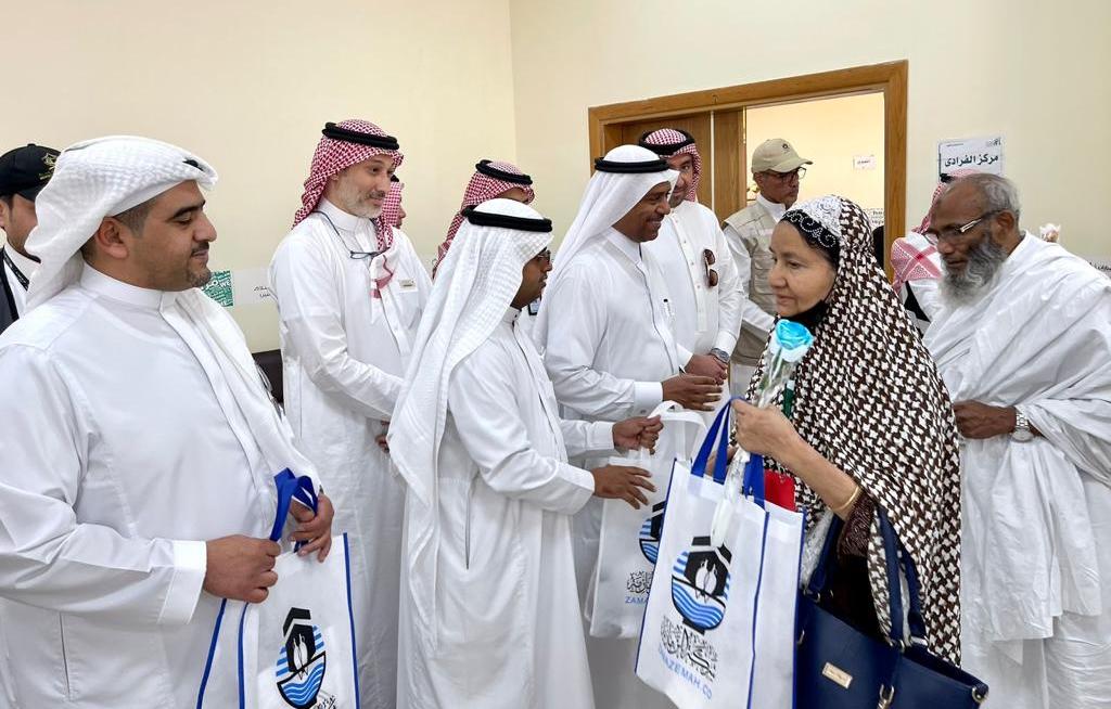 Up to 137 trucks will transport Zamzam water to the pilgrims’ residences. (Supplied)