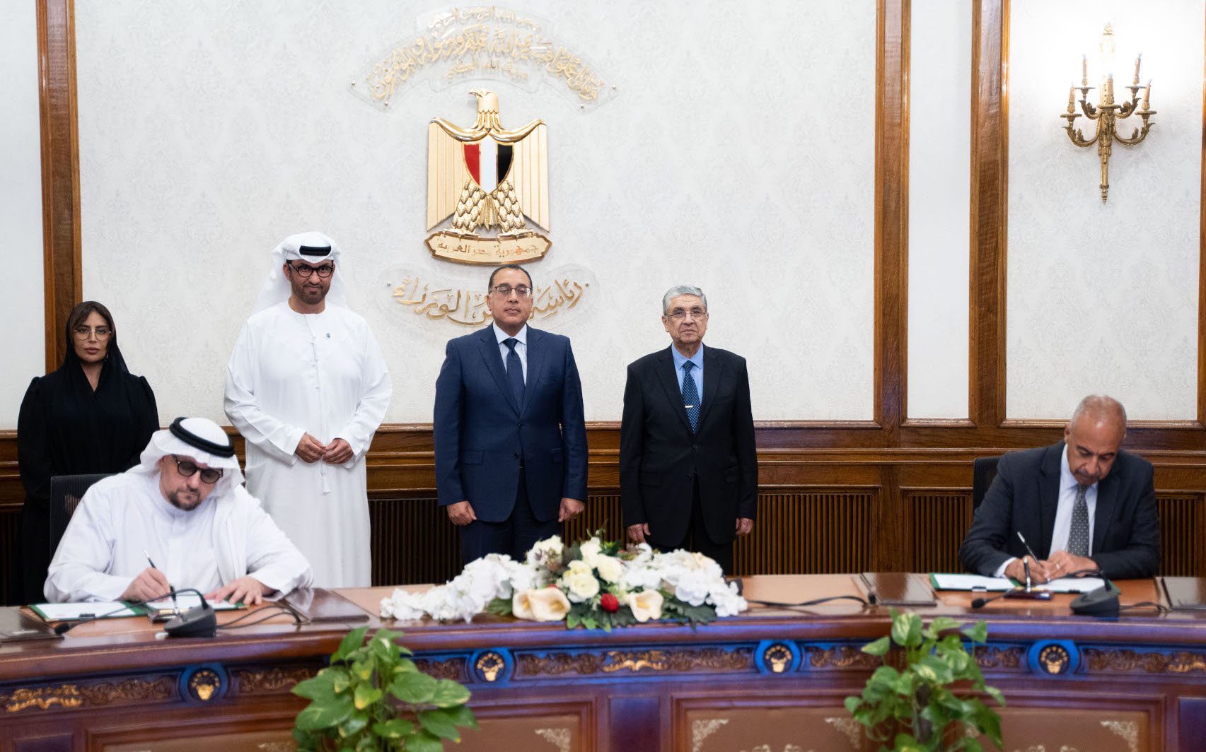 Led by the UAE government-owned renewable energy company Masdar, the consortium signed an agreement with Egypt’s New and Renewable Energy Authority to secure a site for the construction of the 10-gigawatts capacity onshore wind farms in the country. (Supplied)