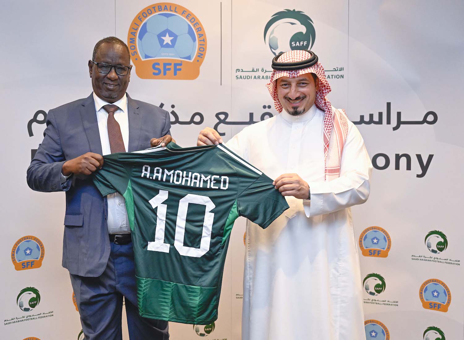 Saudi and Somali football authorities team up to develop the sport at grassroots and youth levels