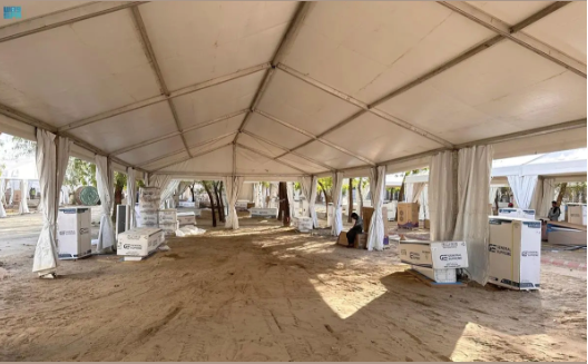 The holy sites are fully prepared and well equipped to receive Hajj pilgrims from around the globe. (SPA)