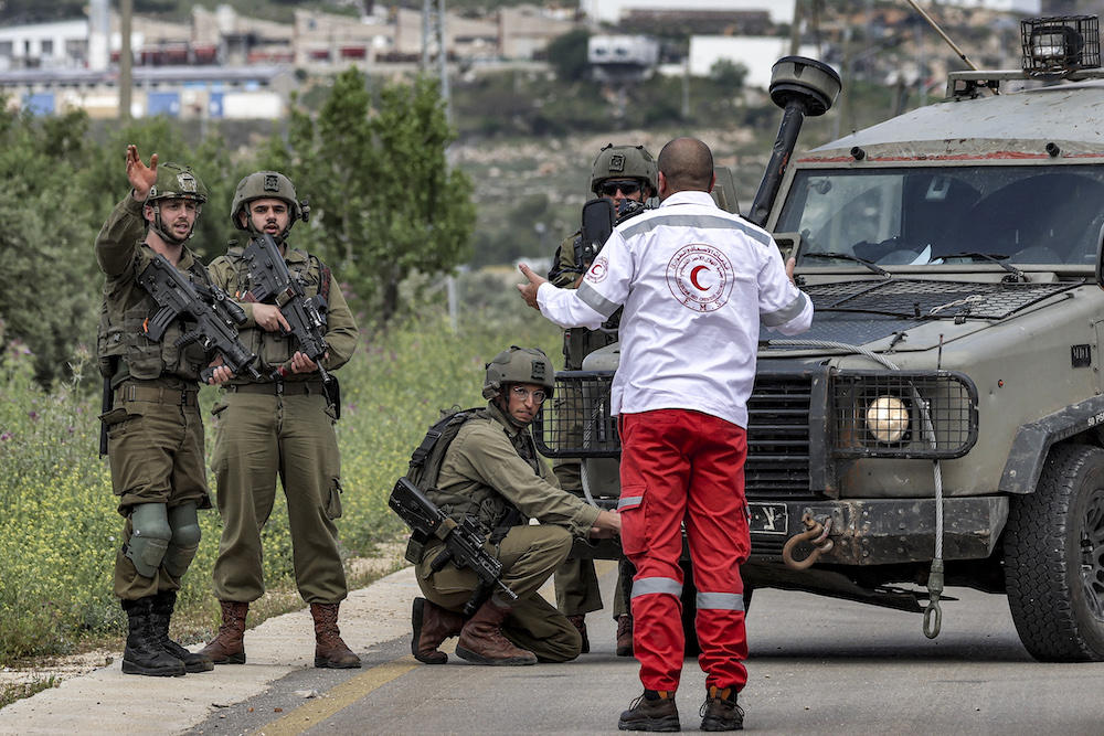 Nearly three million Palestinians live in the West Bank, which Israel has occupied since the Six-Day War of 1967. Activists say Israeli authorities had ‘crossed all red lines’ by killing Palestinians and raiding cities, villages and camps in West Bank. (AFP file photo)